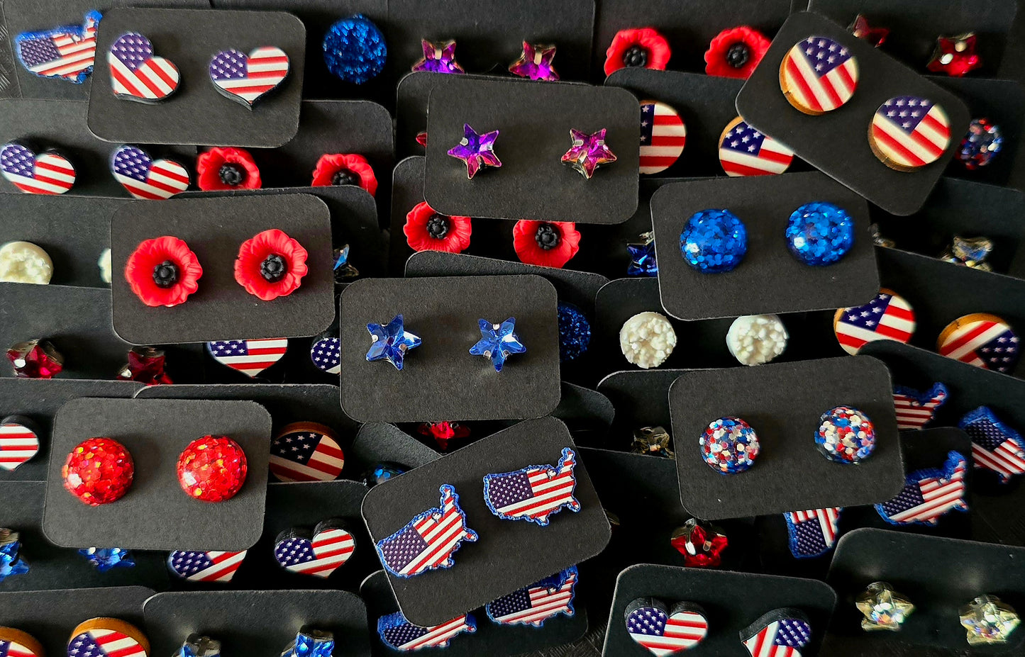 Random USA Stud Earrings