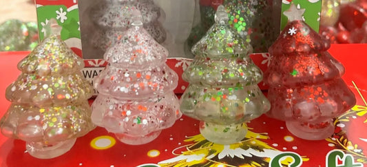 Mystery Christmas Tree Glitter Maltose Squishy