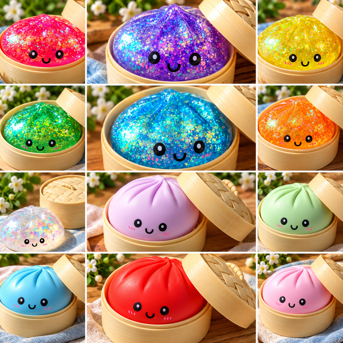 Choose Your Color Dumpling Squishy