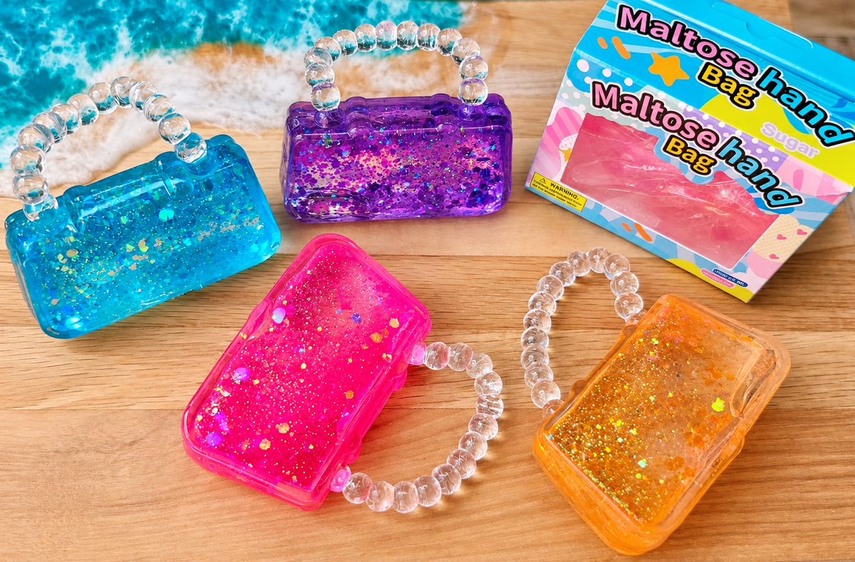 Mystery Glitter Handbag Purse Maltose Squishy