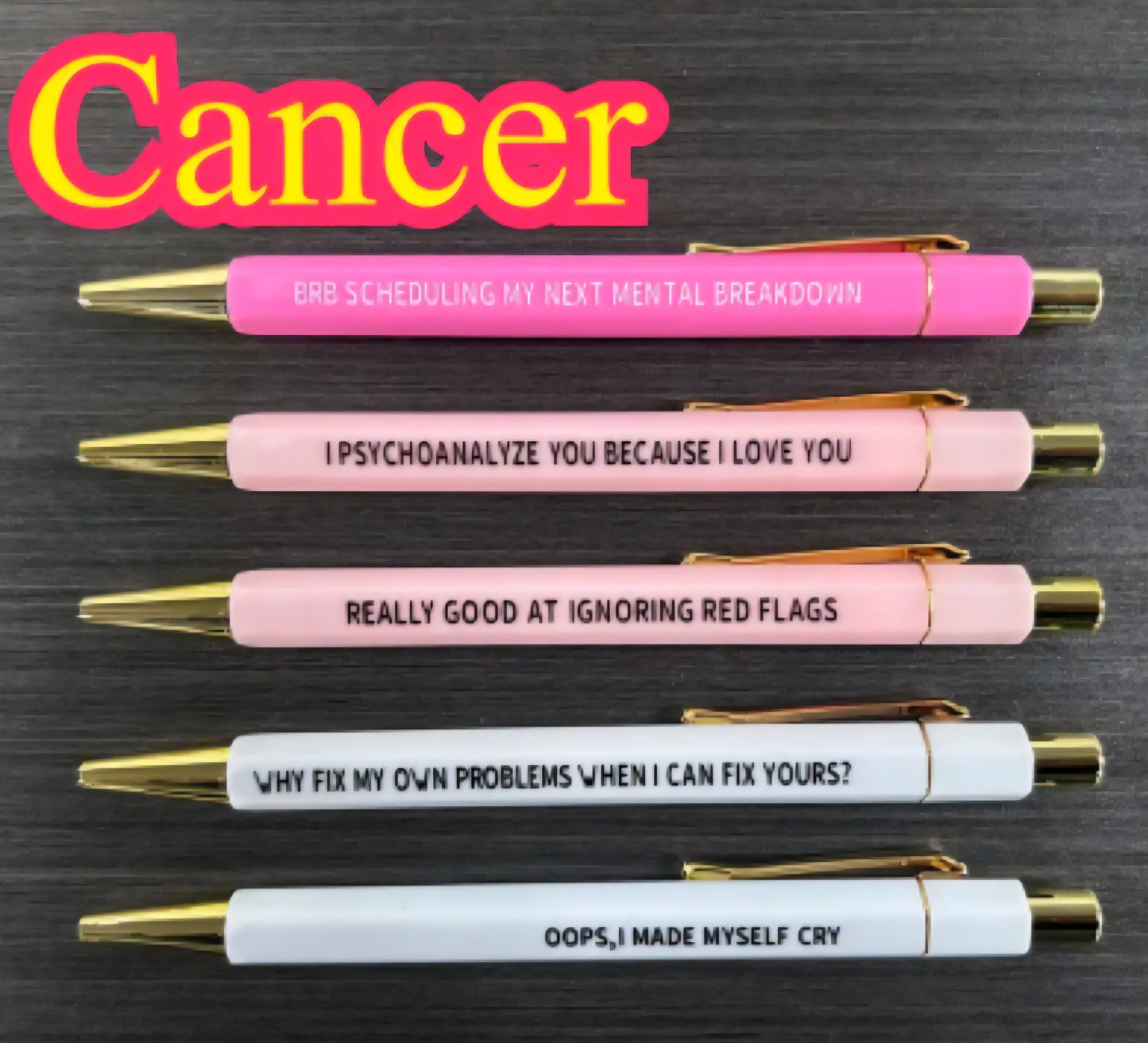 PREORDER Consellation 5 Pack Ball Point Pen Set