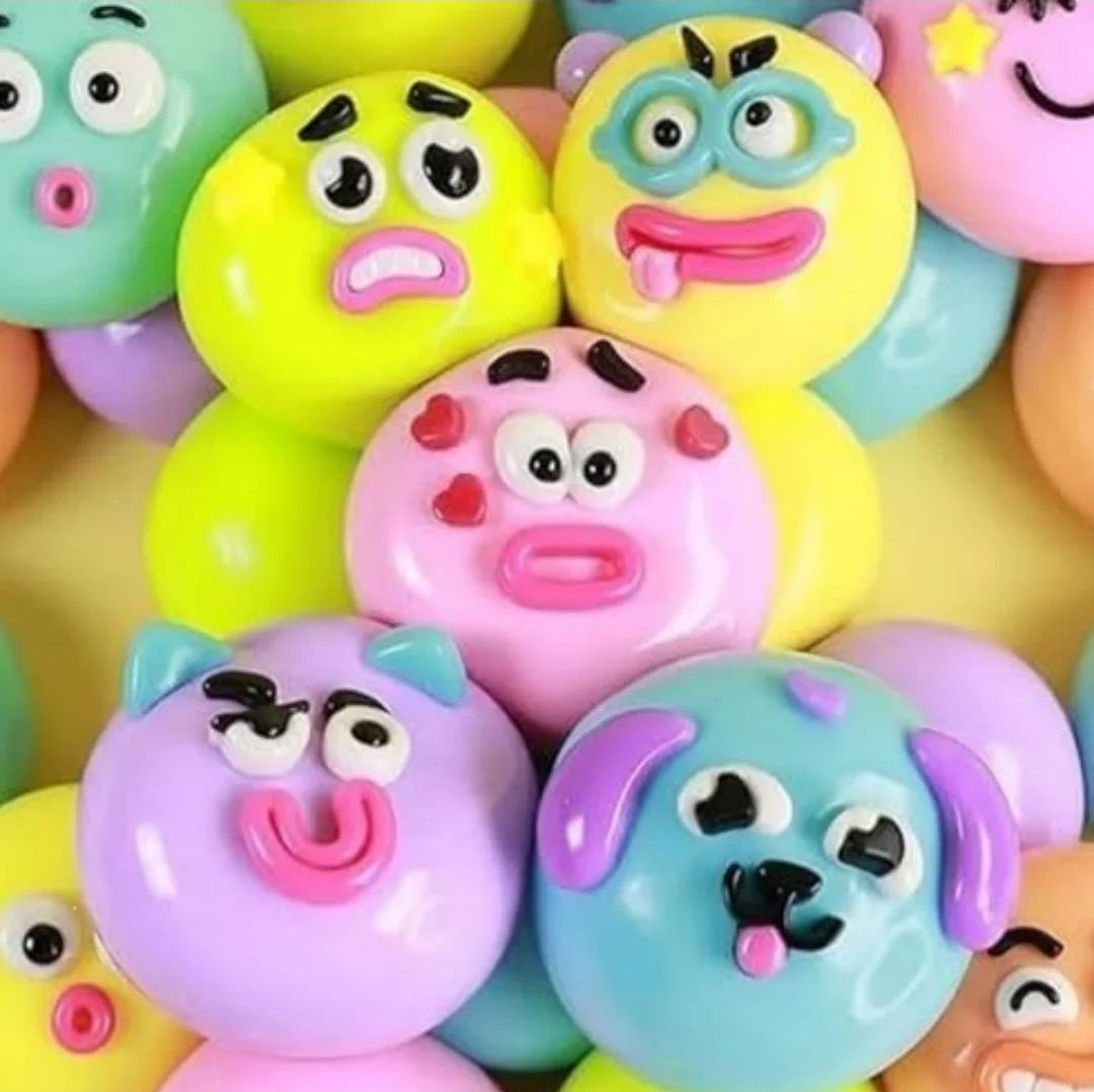 Mystery Sticky Funny Face Squishy
