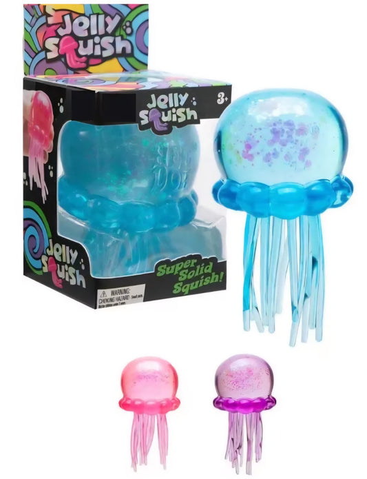 Viral Mystery Jelly Squish Glitter Squishy (No Logo On Box)
