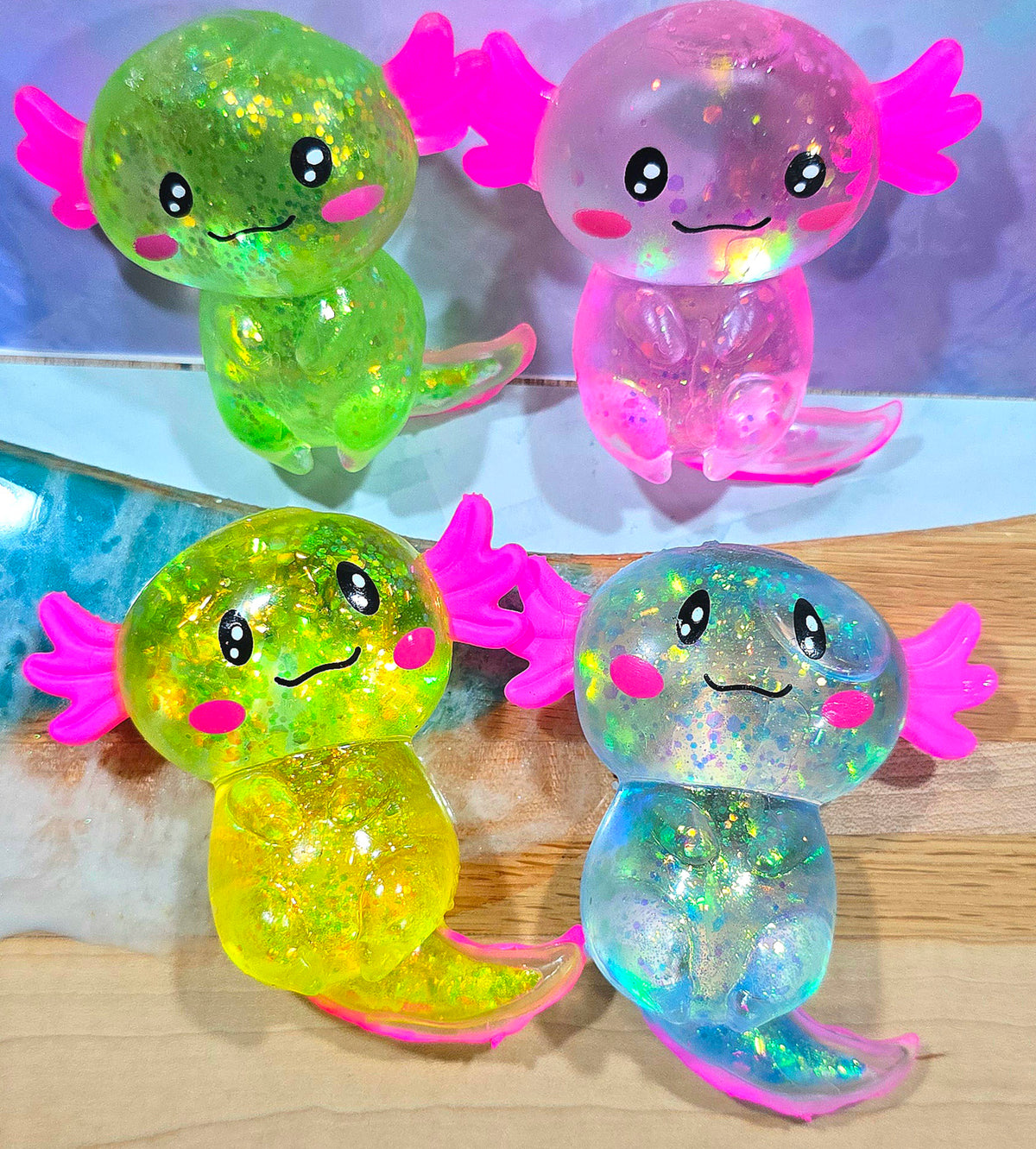 Mystery Axolotl Maltose Squishy