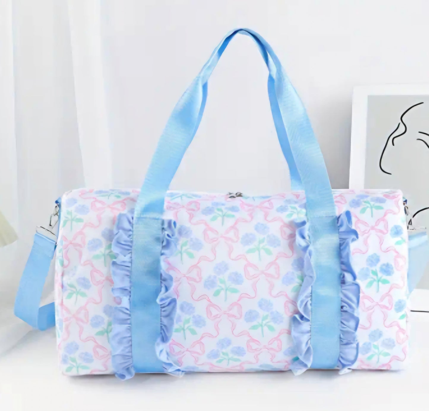 PREORDER Floral Weekender Bag