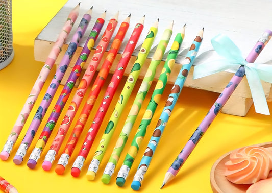 Random Back To School Fruit Pencil