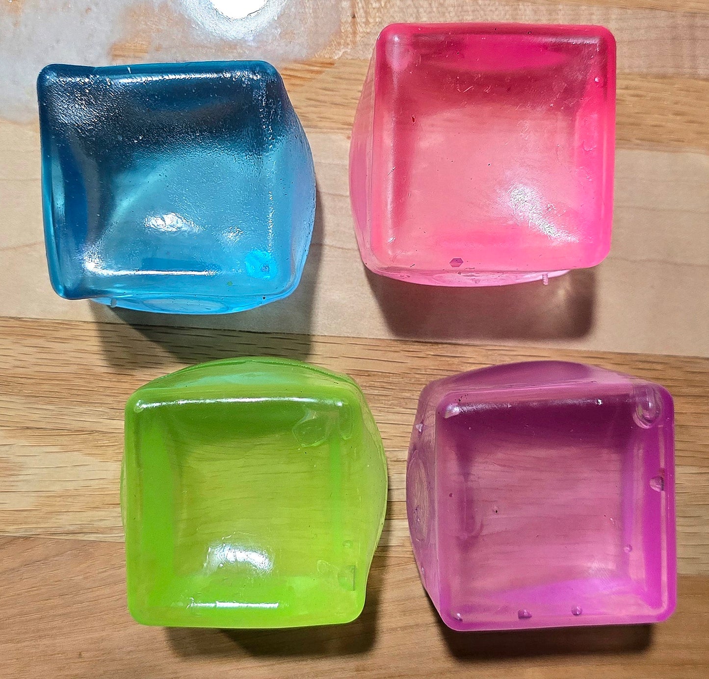 Colorful Cube Maltose Squishy