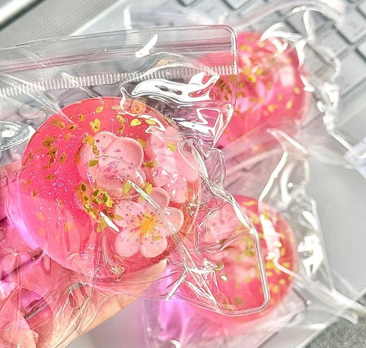 Light Pink Cherry Blossom Maltose Squishy