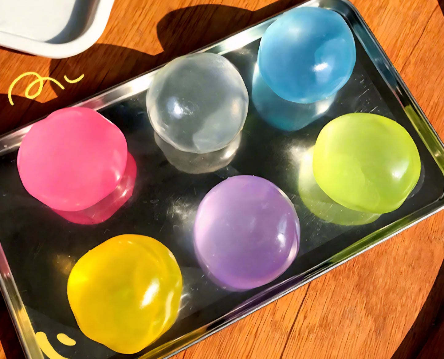 Viral Coconut Oil Jelly Ball Squishy