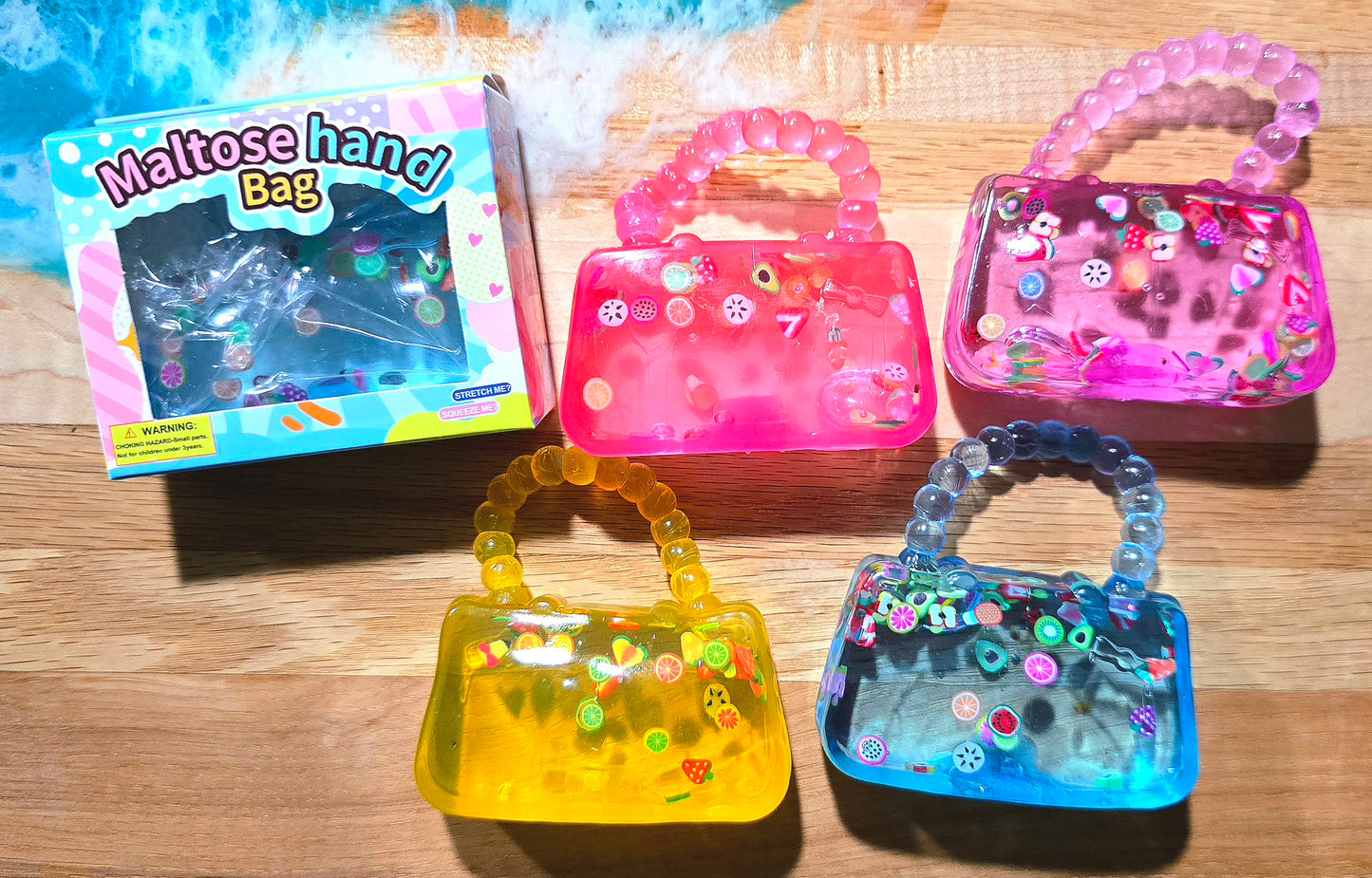 Hand Bag Fruit Maltose Squishy