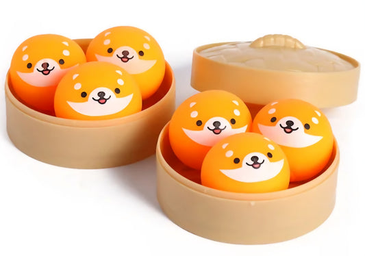 Viral Fox/Dog Dumpling Squishy