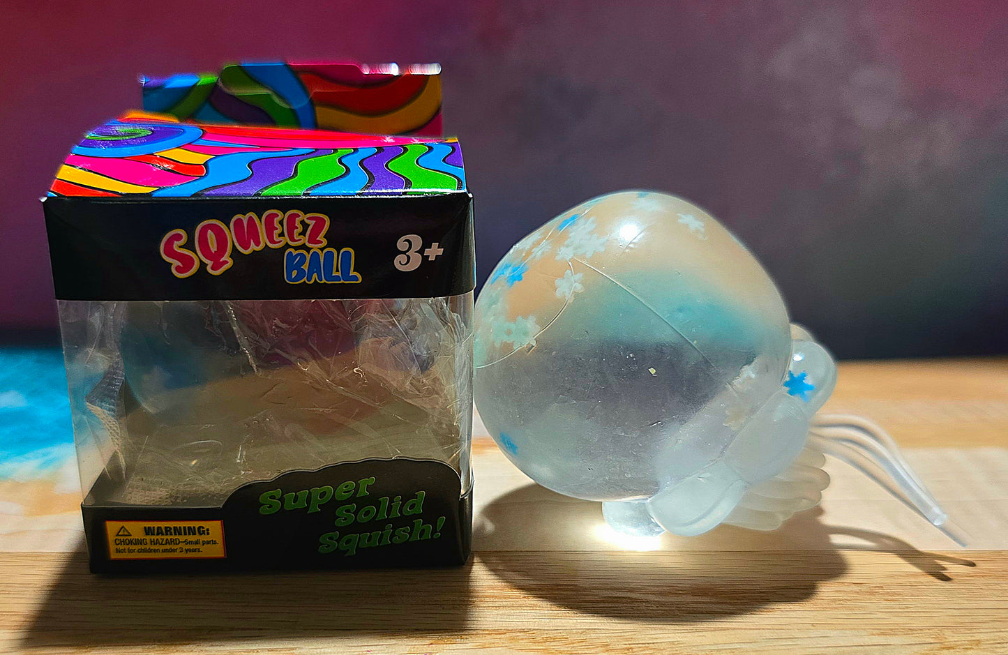 Snowflake Winter Jellyfish Maltose Squishy