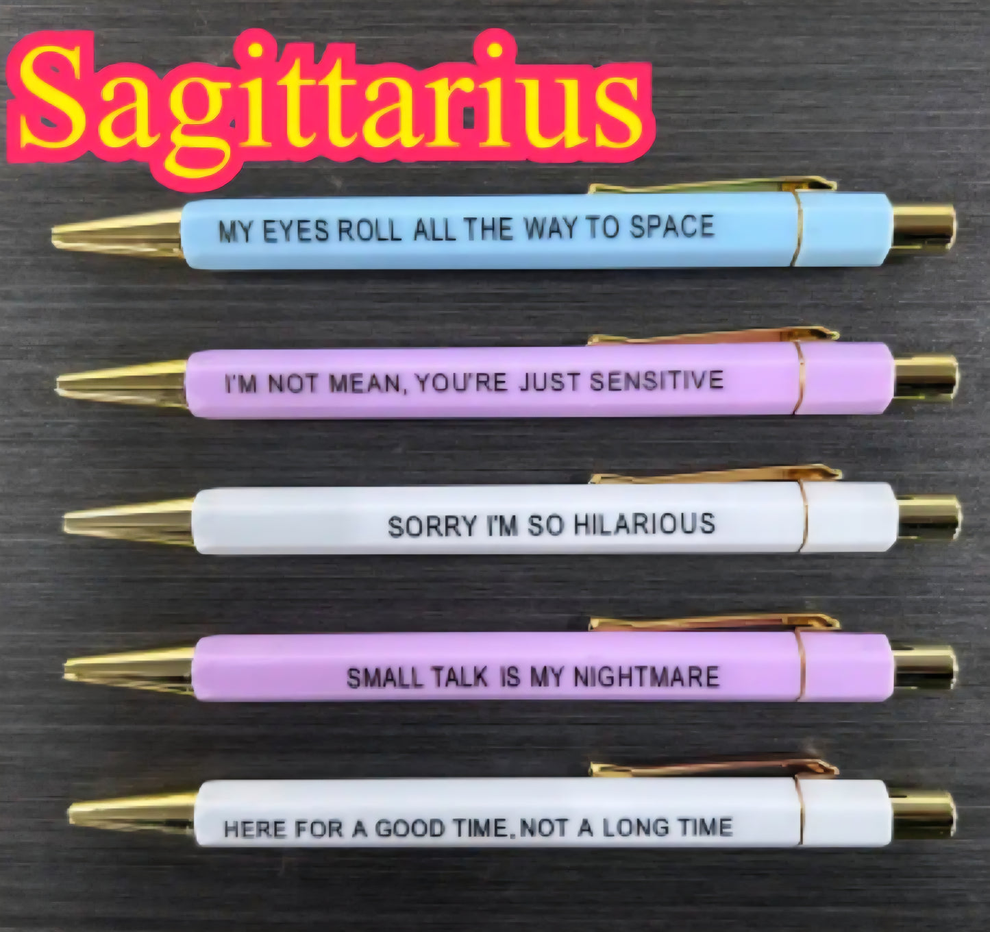 PREORDER Consellation 5 Pack Ball Point Pen Set