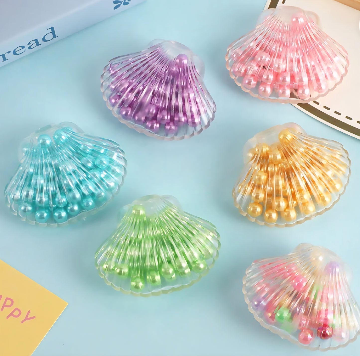 PREORDER Viral Mystery Pearl Seashell Squishy