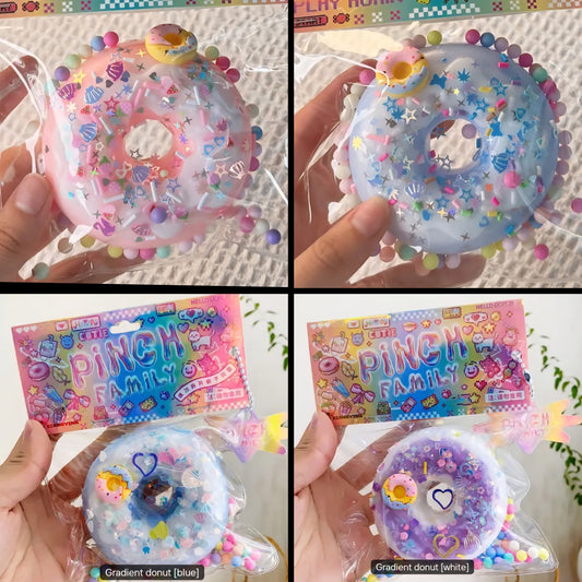 PREORDER Viral Mystery Pinch Family Sprinkle Donut Squishy