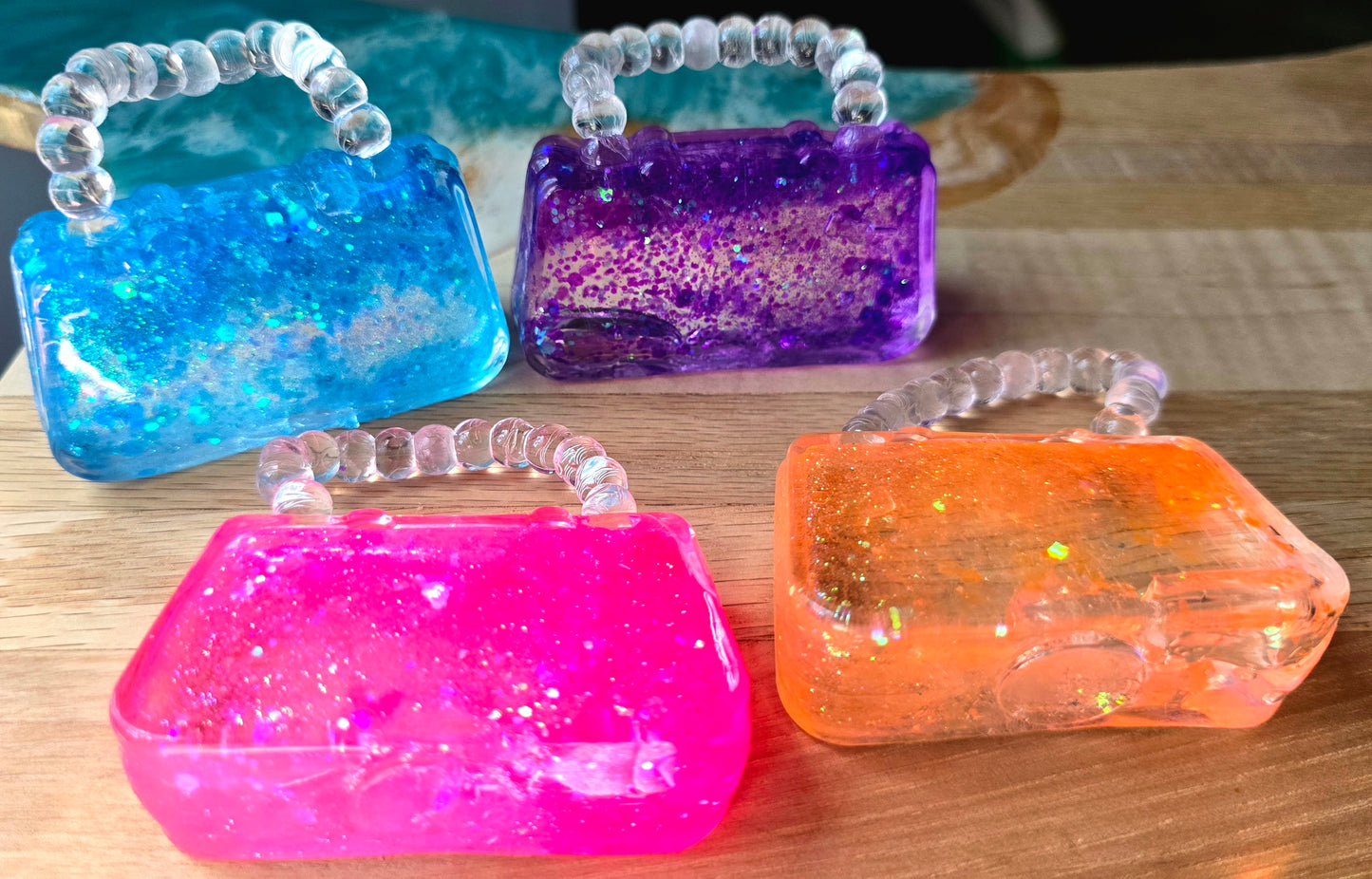 Mystery Glitter Handbag Purse Maltose Squishy