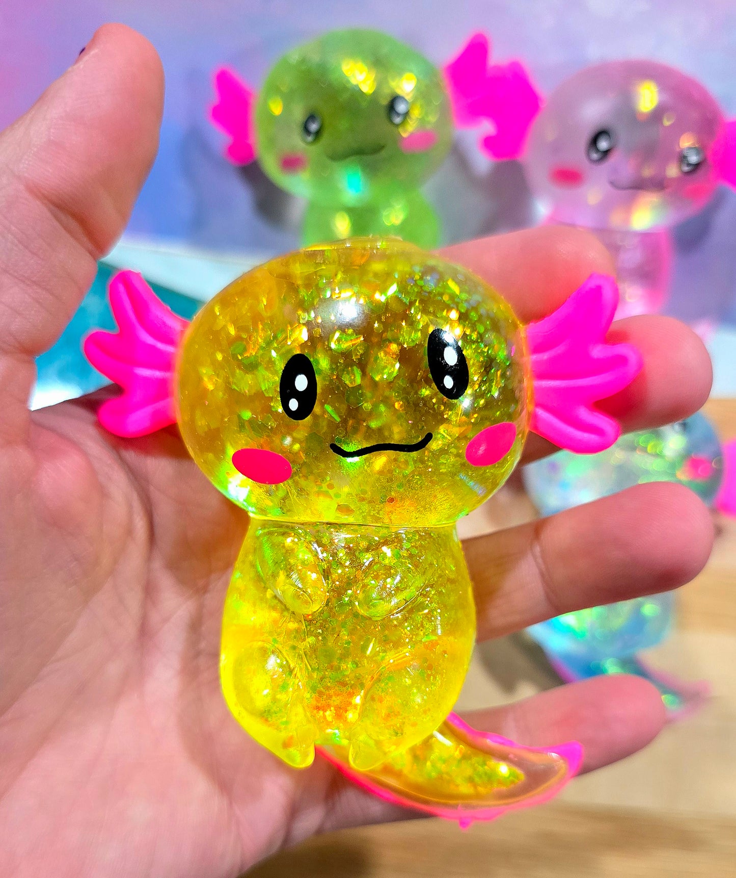 Mystery Axolotl Maltose Squishy