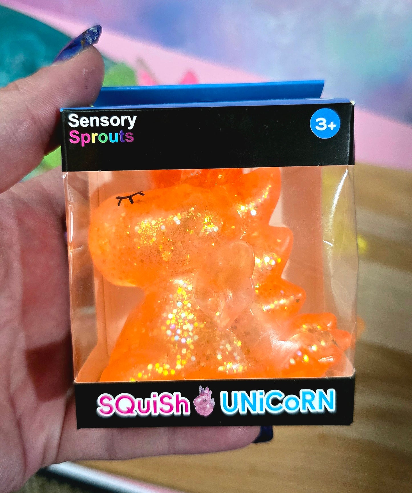 Mystery Unicorn Glitter Maltose Squishy