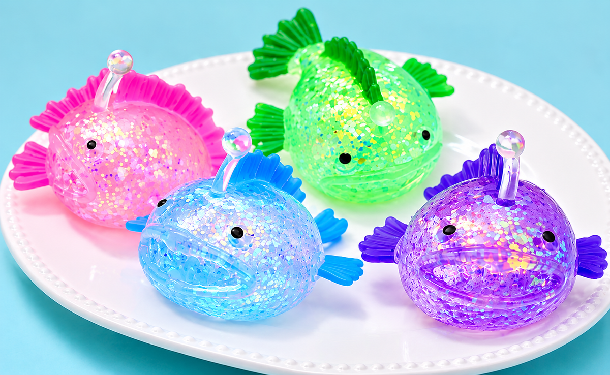 Mystery Lantern Fish Maltose Squishy