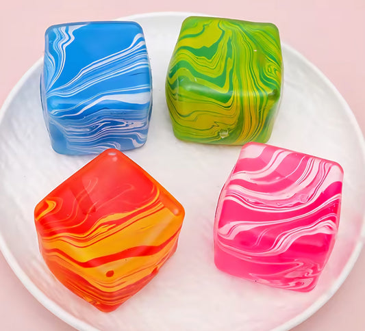 Viral Mystery Mini Swirl Cube Squishy