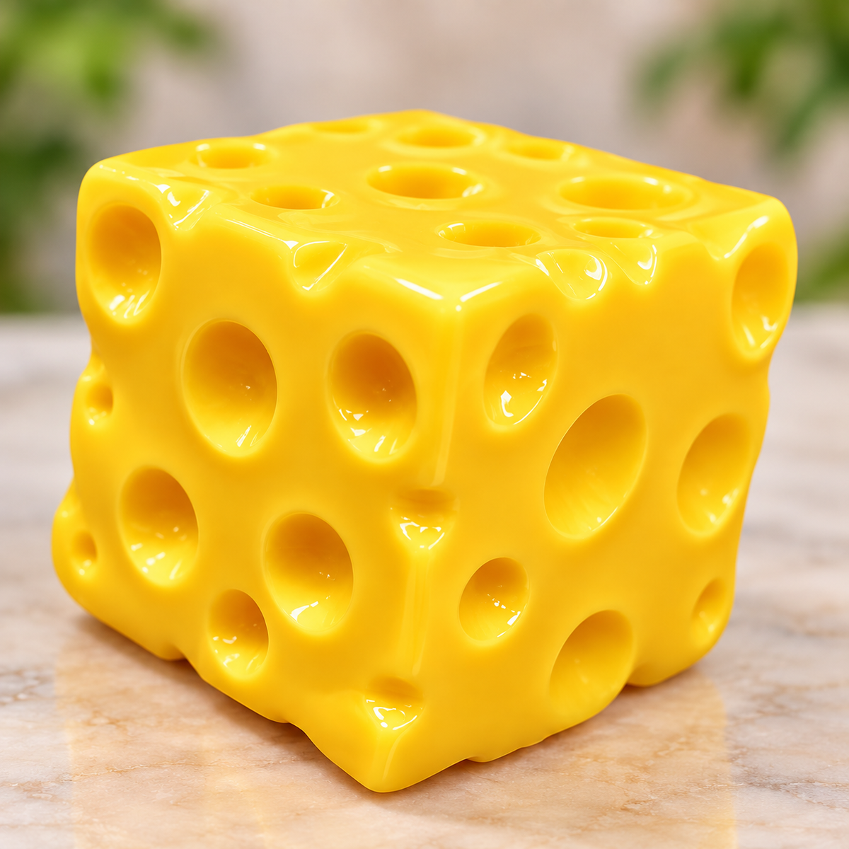 Jumbo Cheese Clay Squishy