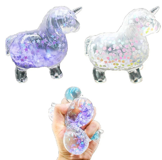 Viral Mystery Unicorn Glitter Squishy