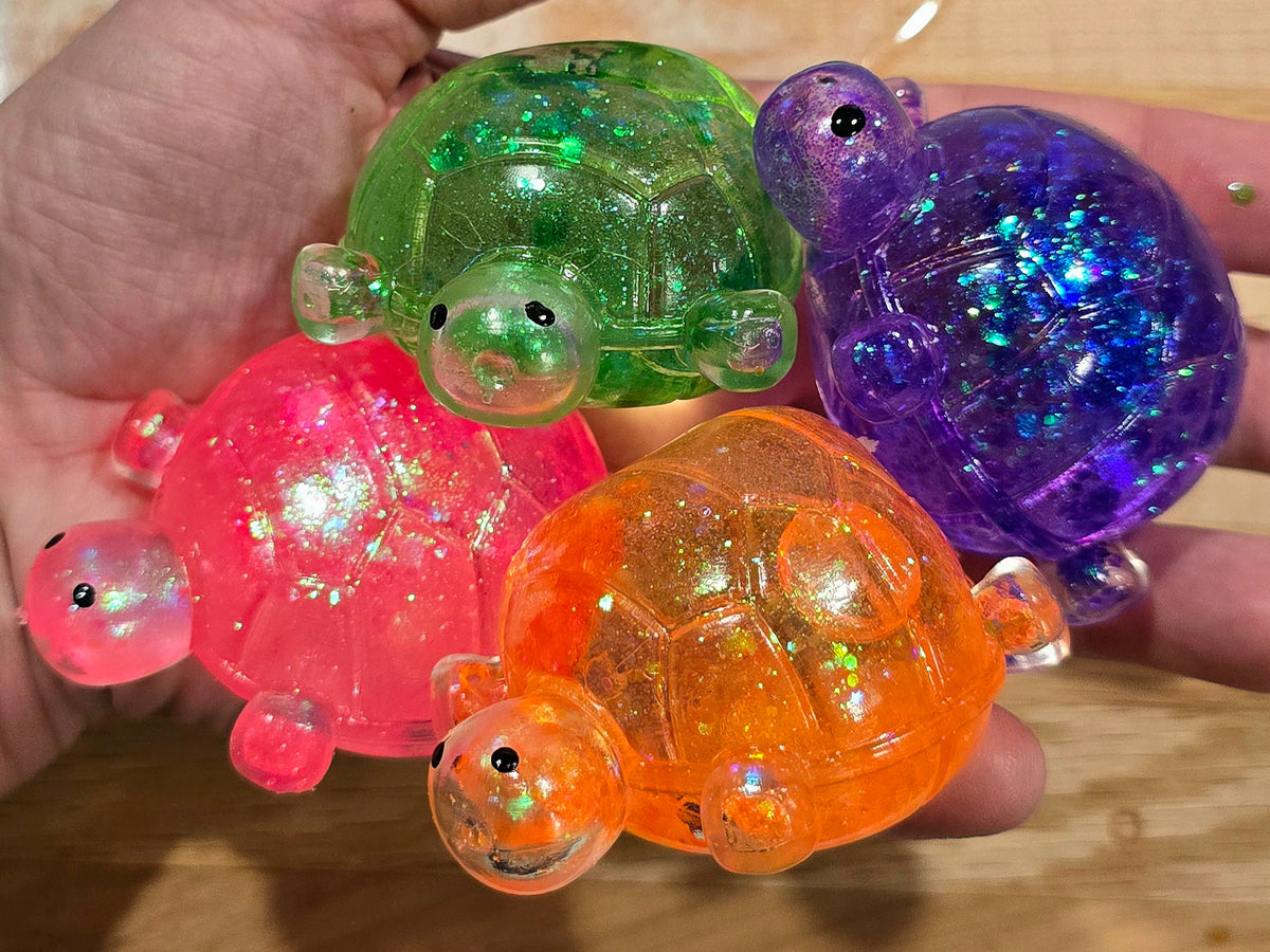 Mystery Glitter Turtle Maltose Squishy