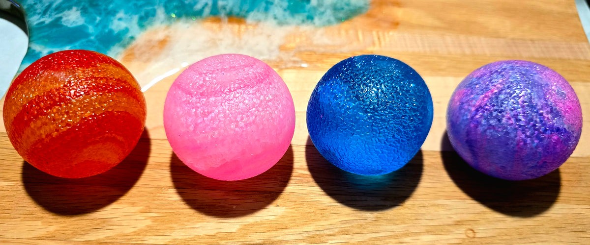 Mystery Textured Swirl Ball Maltose Squishy