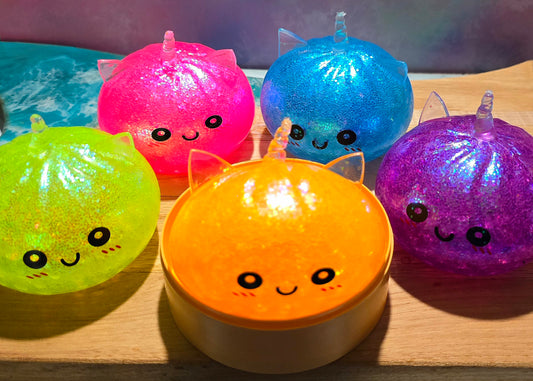 Mystery Unicorn Glitter Orbeez Dumpling Squishy