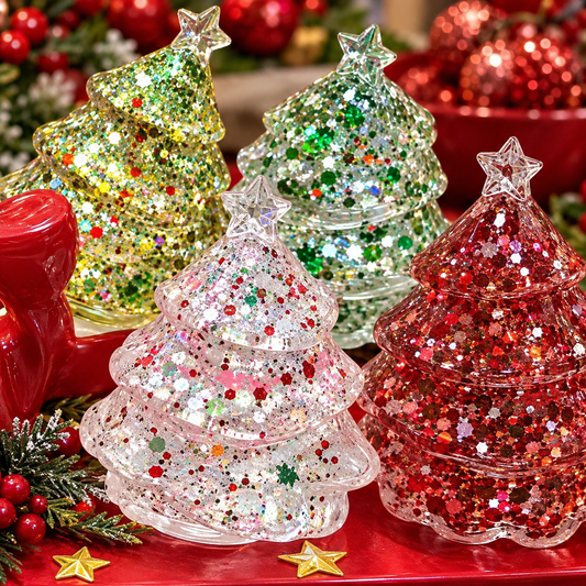 Mystery Christmas Tree Glitter Maltose Squishy