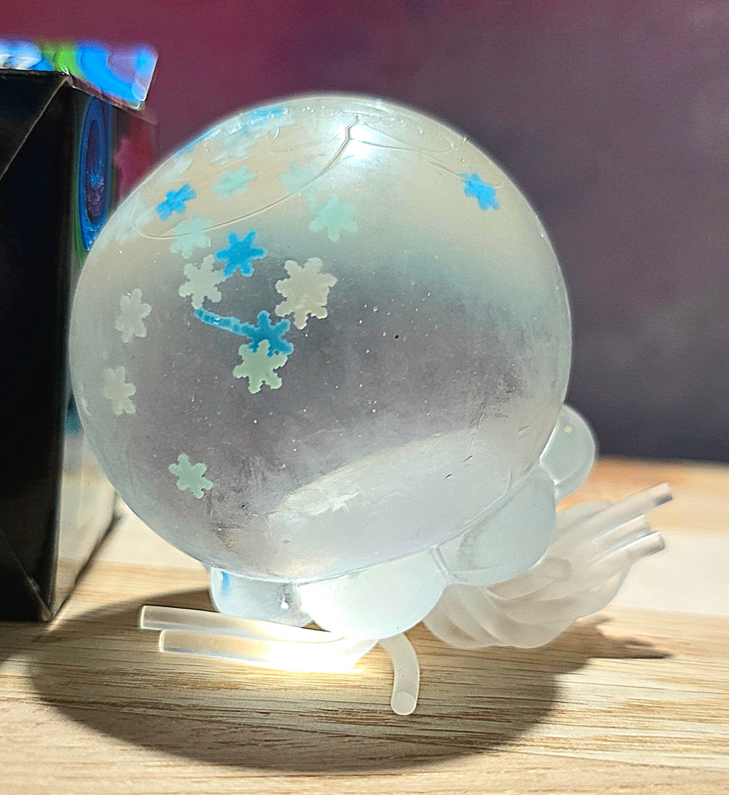 Snowflake Winter Jellyfish Maltose Squishy