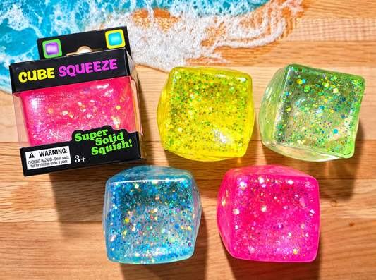 Mystery Glitter Cube Maltose Squishy