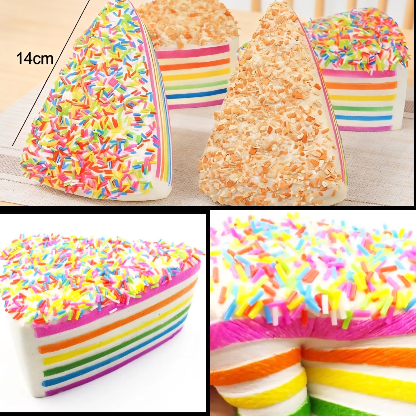 PREORDER Viral ASMR Sprinke Rainbow Cake