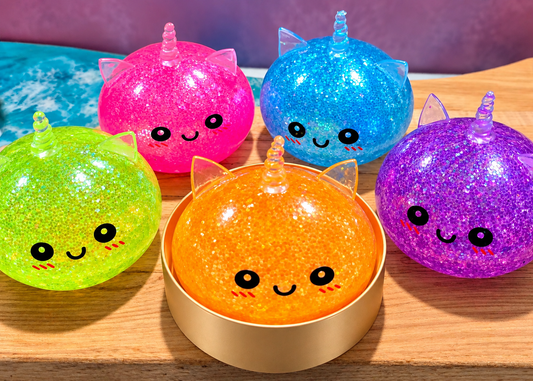 Mystery Unicorn Glitter Orbeez Dumpling Squishy