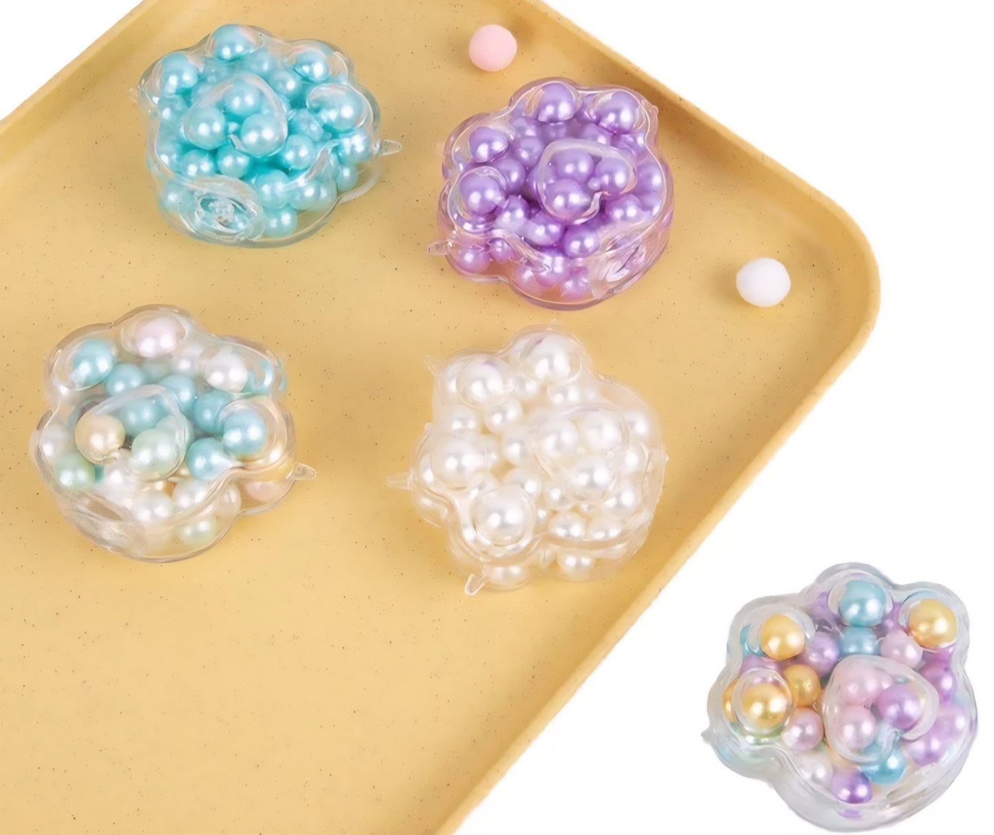 PREORDER Viral Mystery Pearl Cat Paw Squishy