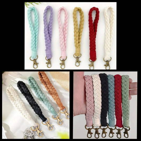 PREORDER Random Boho Braided Wristlet