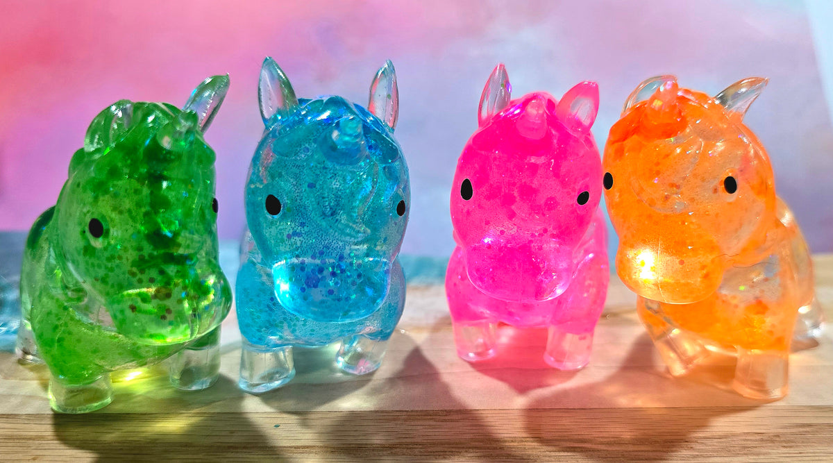 Mystery Unicorn Glitter Maltose Squishy