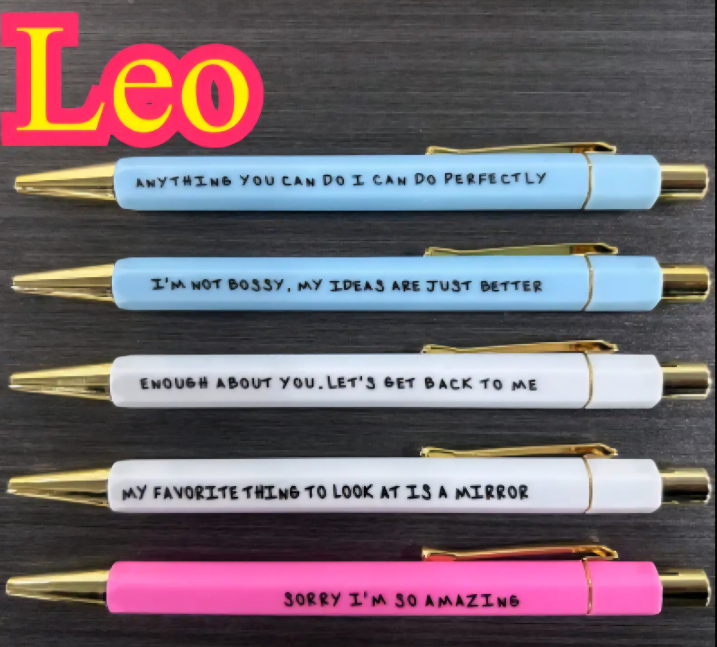 PREORDER Consellation 5 Pack Ball Point Pen Set