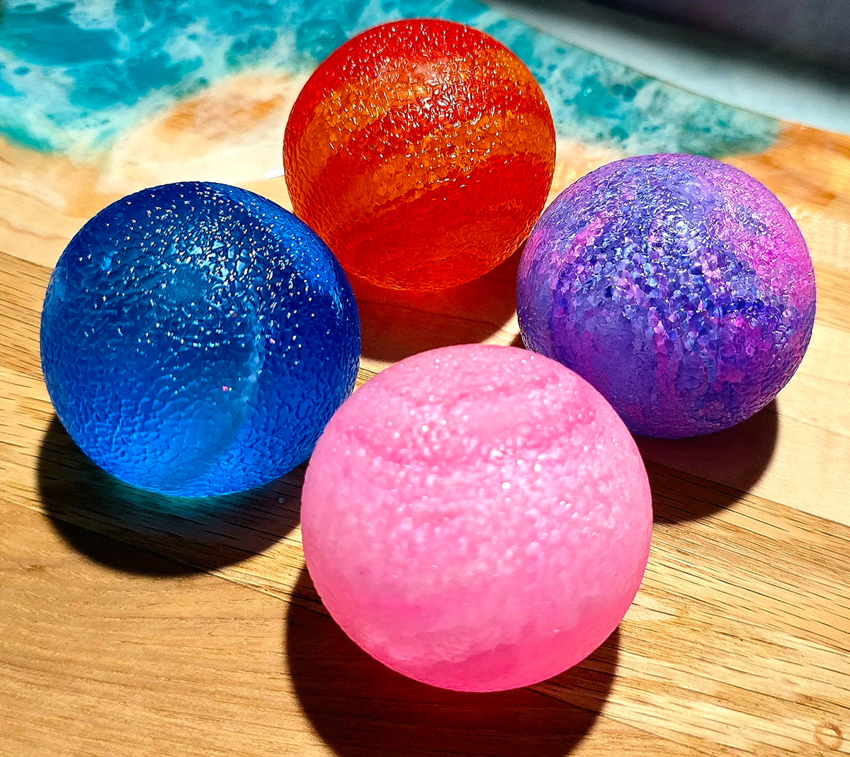 Mystery Textured Swirl Ball Maltose Squishy