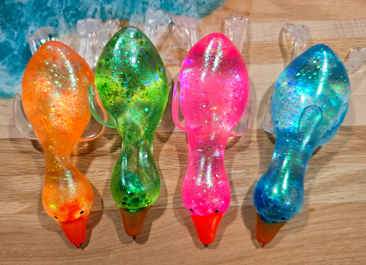 Mystery Duck Glitter Maltose Squishy