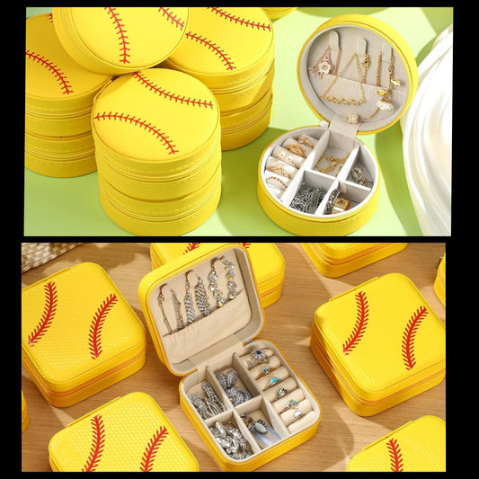Softball Mini Jewelry Box