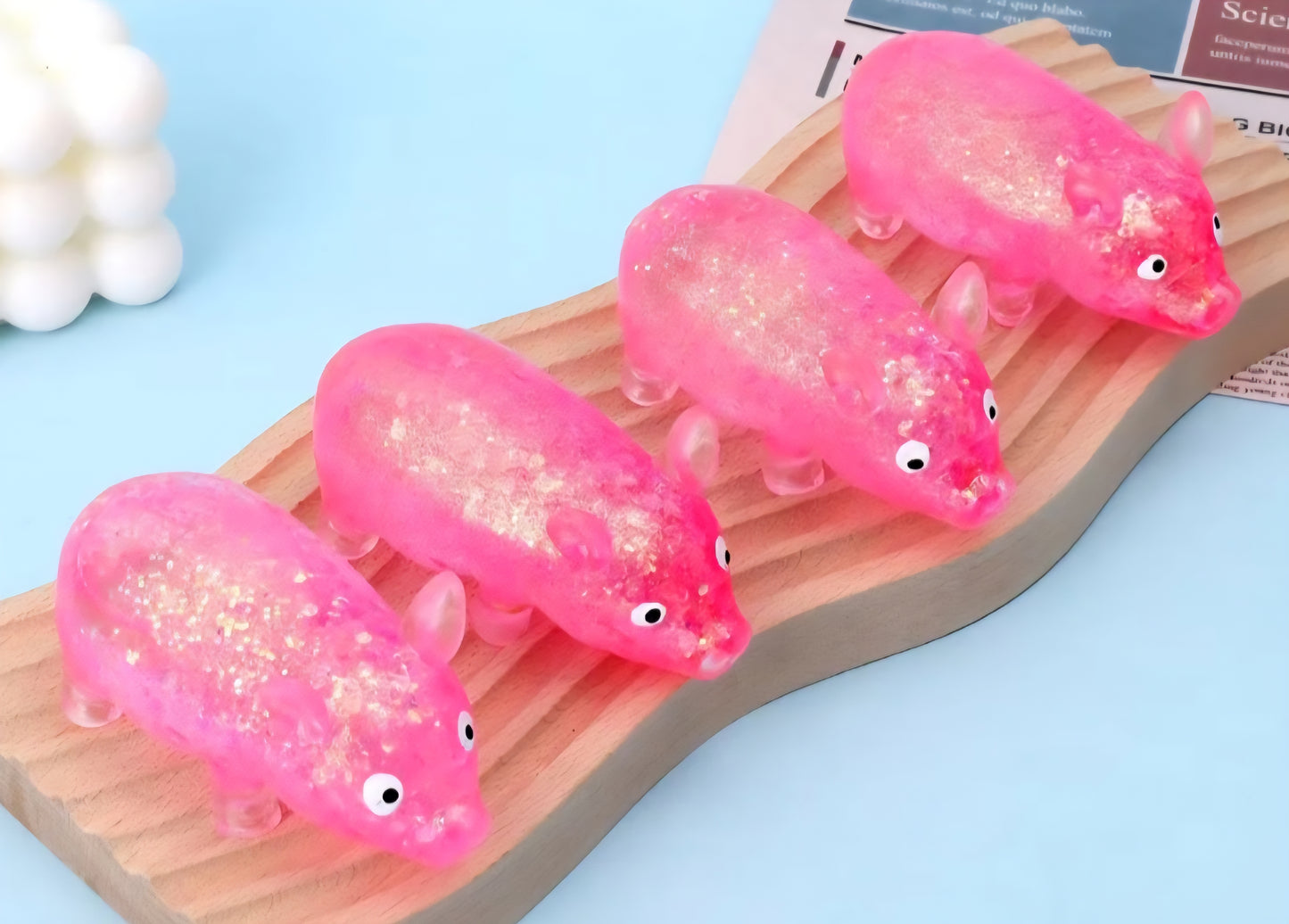 PREORDER Viral Pig Maltose Glitter Squishy