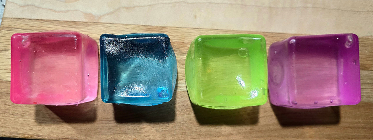 Colorful Cube Maltose Squishy