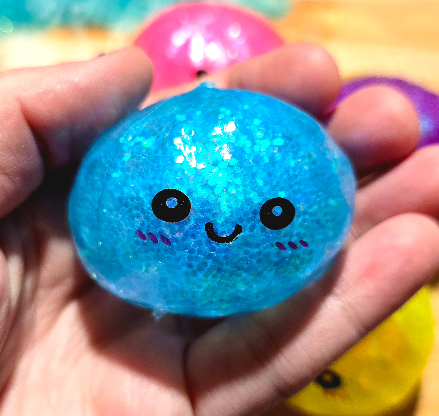 Mystery Glow In The Dark Mini Orbeez Dumpling Squishy