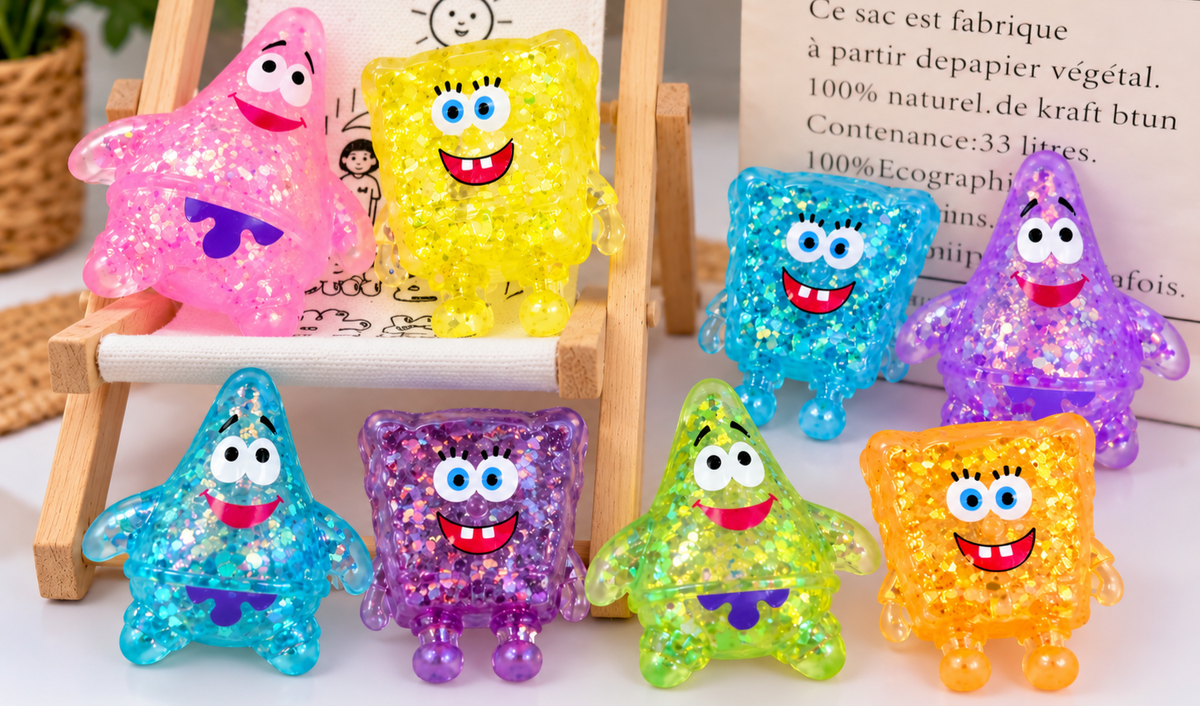 Mystery Spongebob/Patrick Maltose Squishy