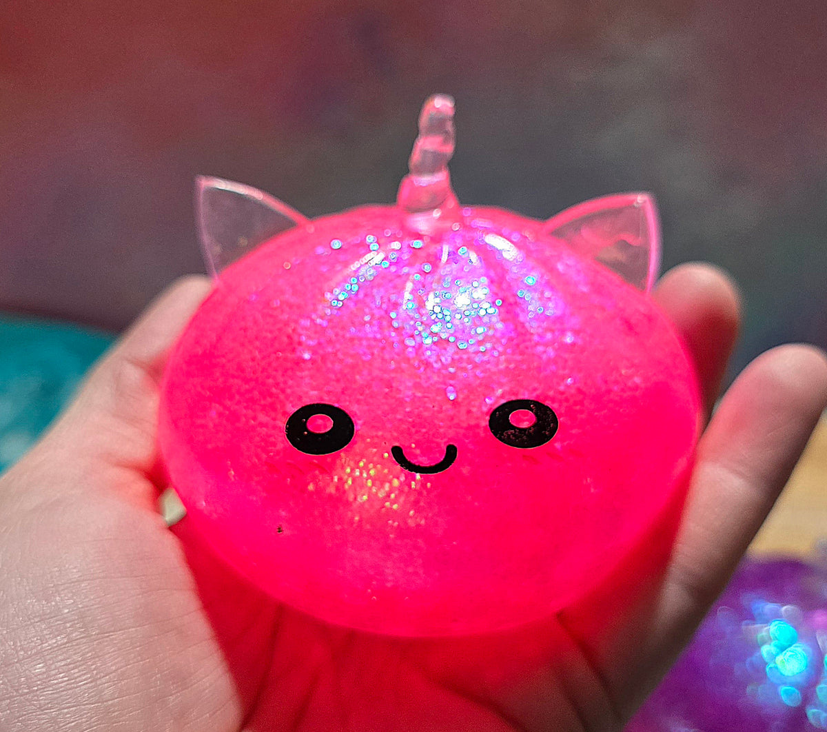 Mystery Unicorn Glitter Orbeez Dumpling Squishy