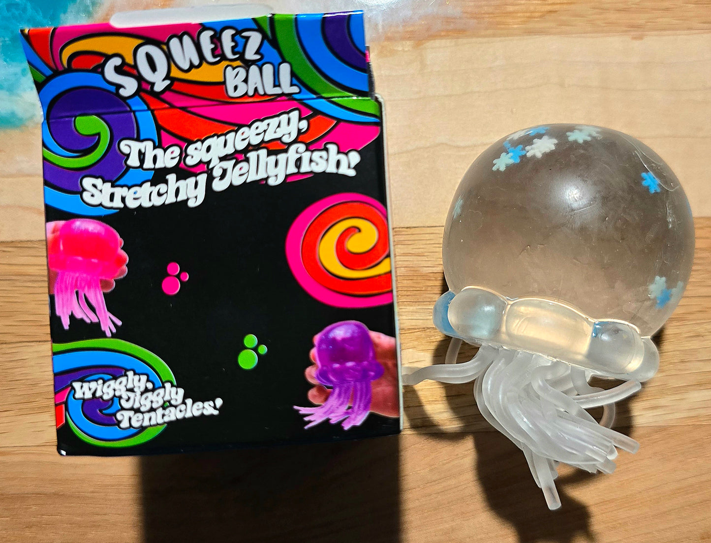 Snowflake Winter Jellyfish Maltose Squishy