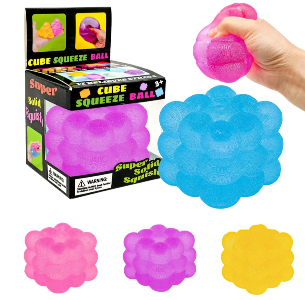 PREORDER Viral Mystery Bubble Cube Squeeze Ball