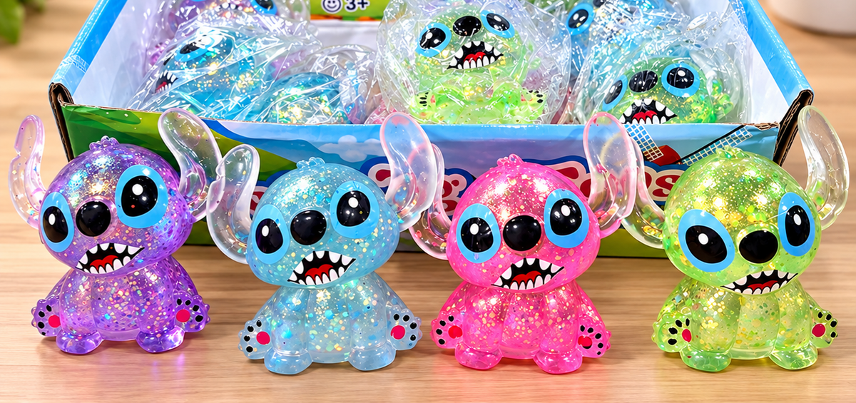 Mystery Alien Glitter Maltose Squishy
