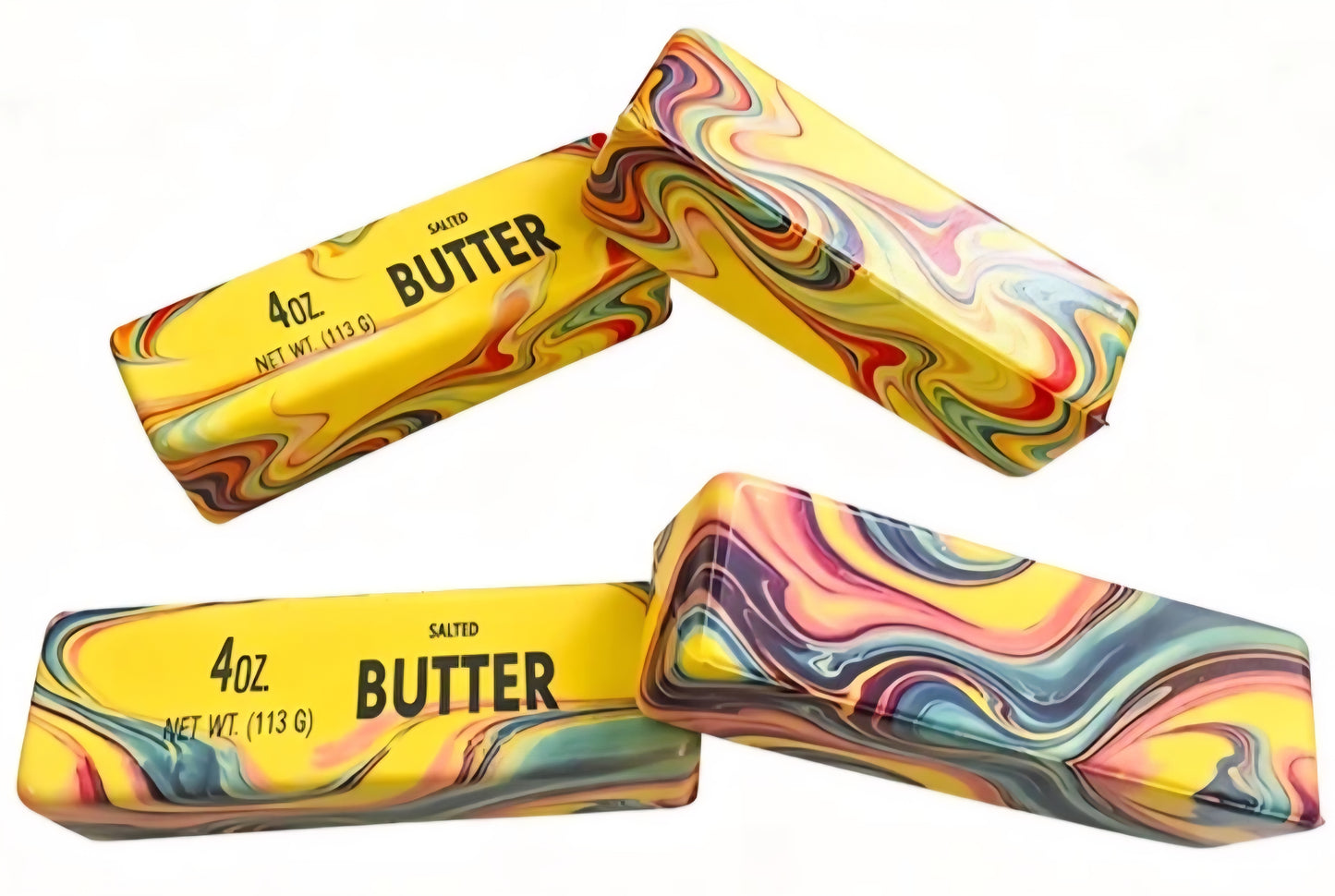 Mini Preorder Viral Oil Slick Butter Squishy